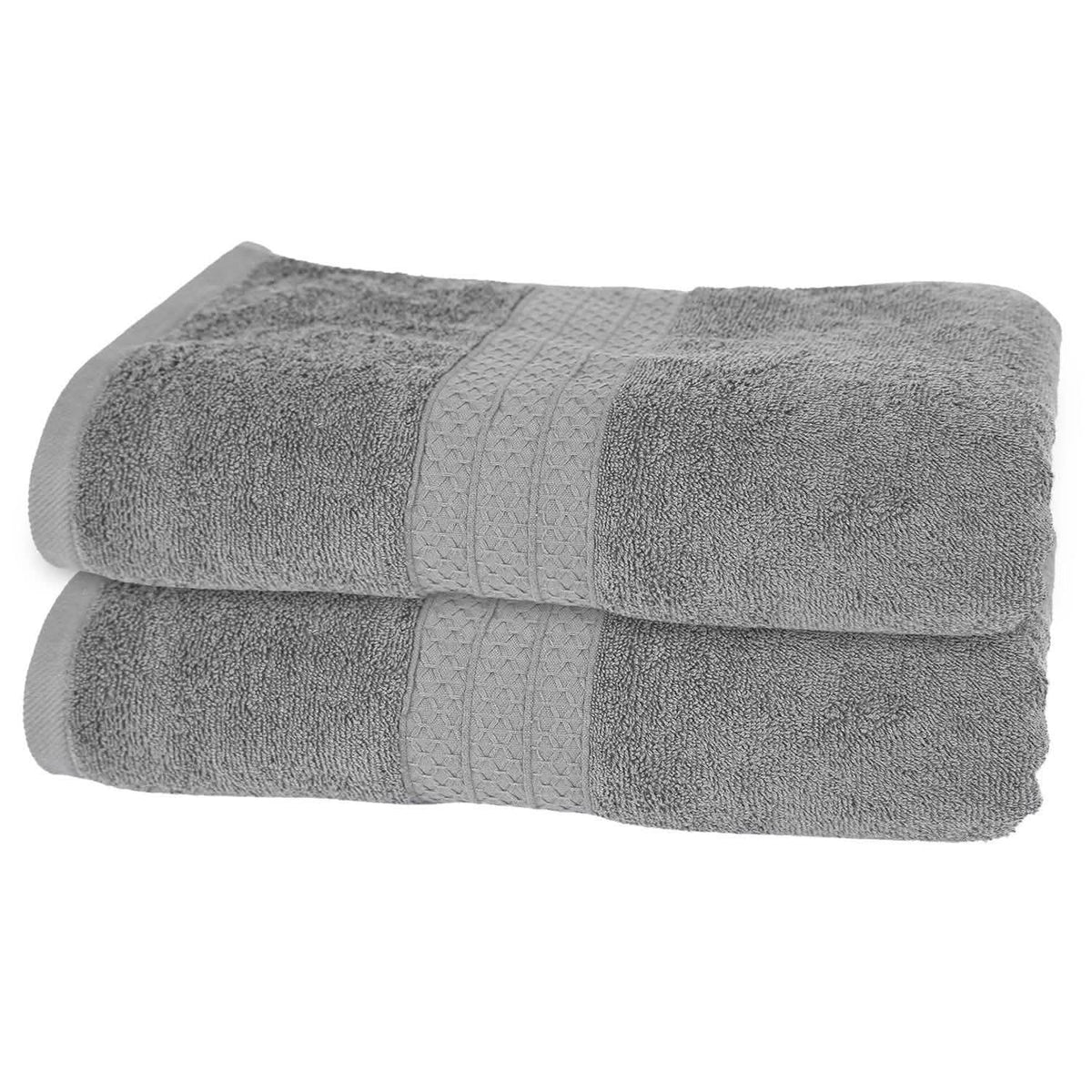 2-Pack: Pakistan Cotton Bath Towel-2-Pack: Pakistan Cotton Bath Towel