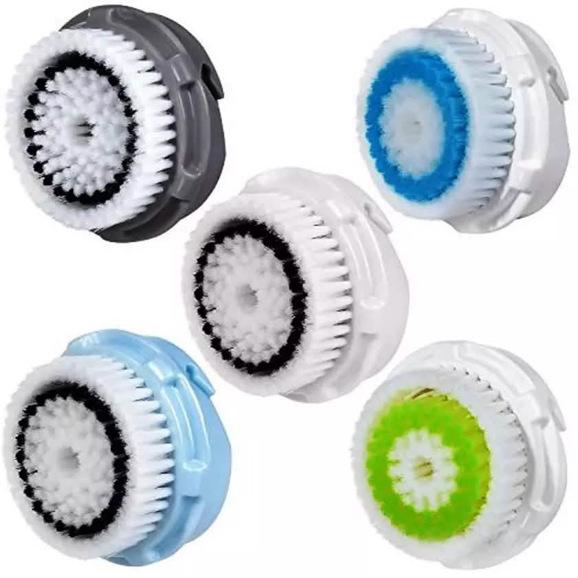 2-Pack: Replacement Facial Cleansing and Exfoliating Brush Heads-2-Pack: Replacement Facial Cleansing and Exfoliating Brush Heads