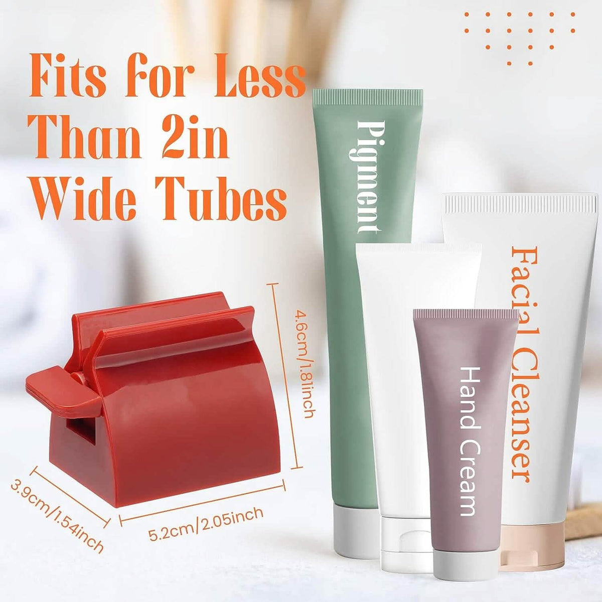 2-Pack: Rolling Tube Toothpaste Squeezer Dispenser-2-Pack: Rolling Tube Toothpaste Squeezer Dispenser