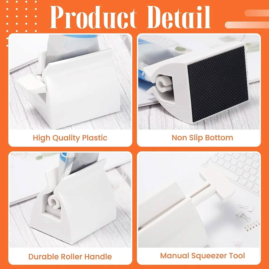 2-Pack: Rolling Tube Toothpaste Squeezer Dispenser-2-Pack: Rolling Tube Toothpaste Squeezer Dispenser