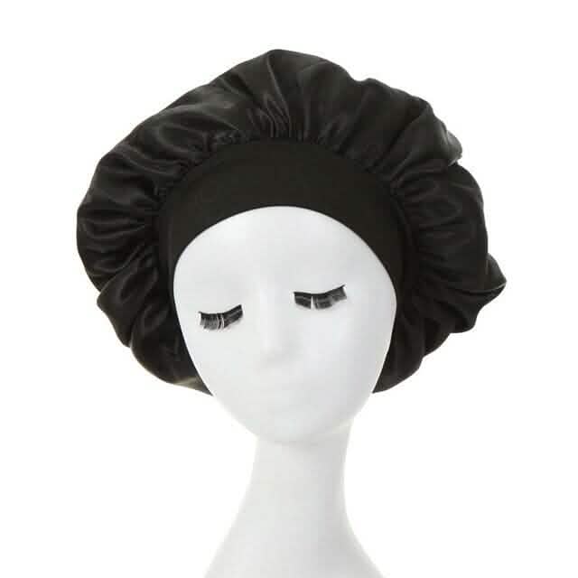2-Pack: Satin Sleep Bonnet for Curly Hair-2-Pack: Satin Sleep Bonnet for Curly Hair