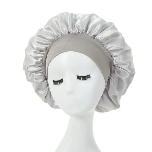 2-Pack: Satin Sleep Bonnet for Curly Hair-2-Pack: Satin Sleep Bonnet for Curly Hair