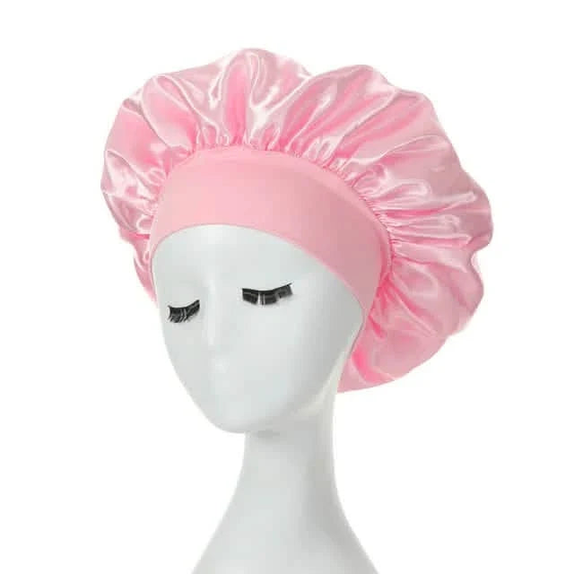 2-Pack: Satin Sleep Bonnet for Curly Hair-2-Pack: Satin Sleep Bonnet for Curly Hair