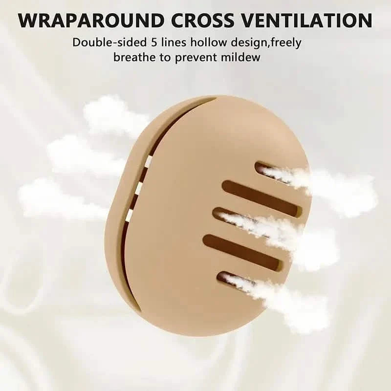 2-Pack: Silicone Makeup Sponge Holder Case-2-Pack: Silicone Makeup Sponge Holder Case