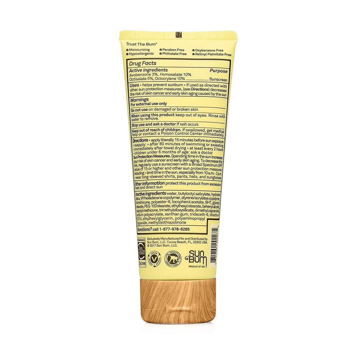 2-Pack: Sun Bum Original SPF 50 Sunscreen Face Lotion 3 oz-2-Pack: Sun Bum Original SPF 50 Sunscreen Face Lotion 3 oz