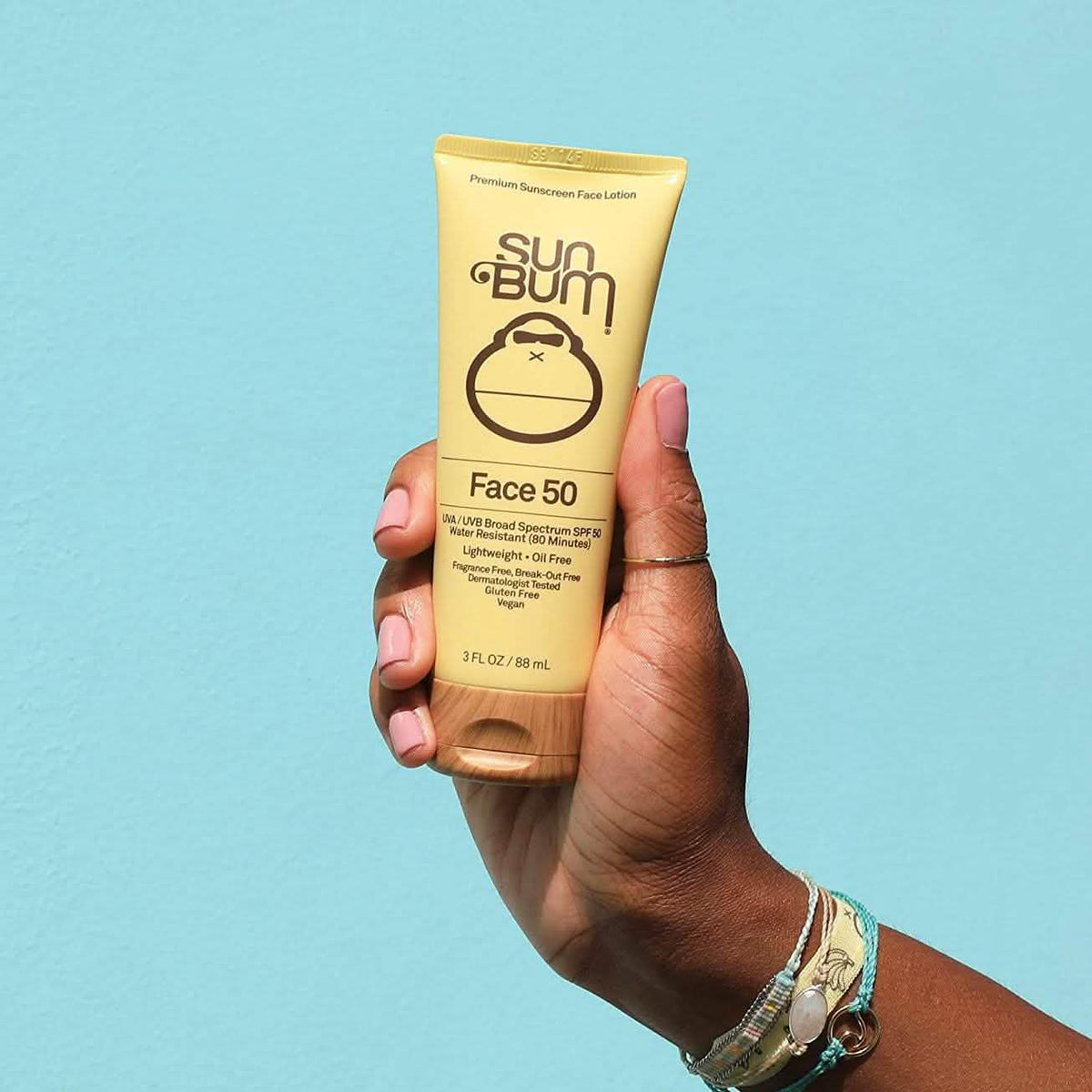 2-Pack: Sun Bum Original SPF 50 Sunscreen Face Lotion 3 oz-2-Pack: Sun Bum Original SPF 50 Sunscreen Face Lotion 3 oz