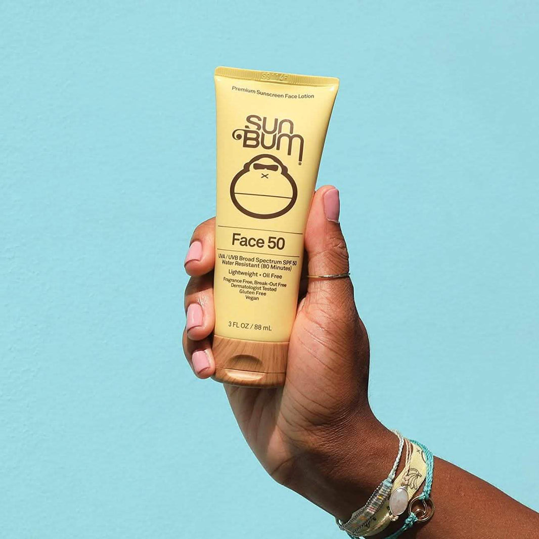 2-Pack: Sun Bum Original SPF 50 Sunscreen Face Lotion 3 oz-2-Pack: Sun Bum Original SPF 50 Sunscreen Face Lotion 3 oz