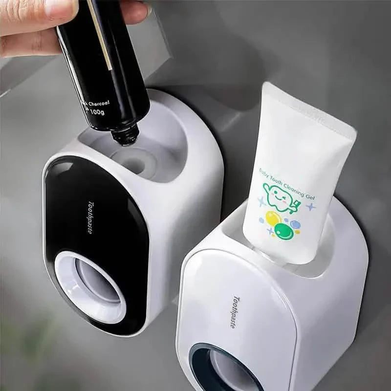 2-Pack:  Wall-Mounted Automatic Toothpaste Dispenser-2-Pack:  Wall-Mounted Automatic Toothpaste Dispenser