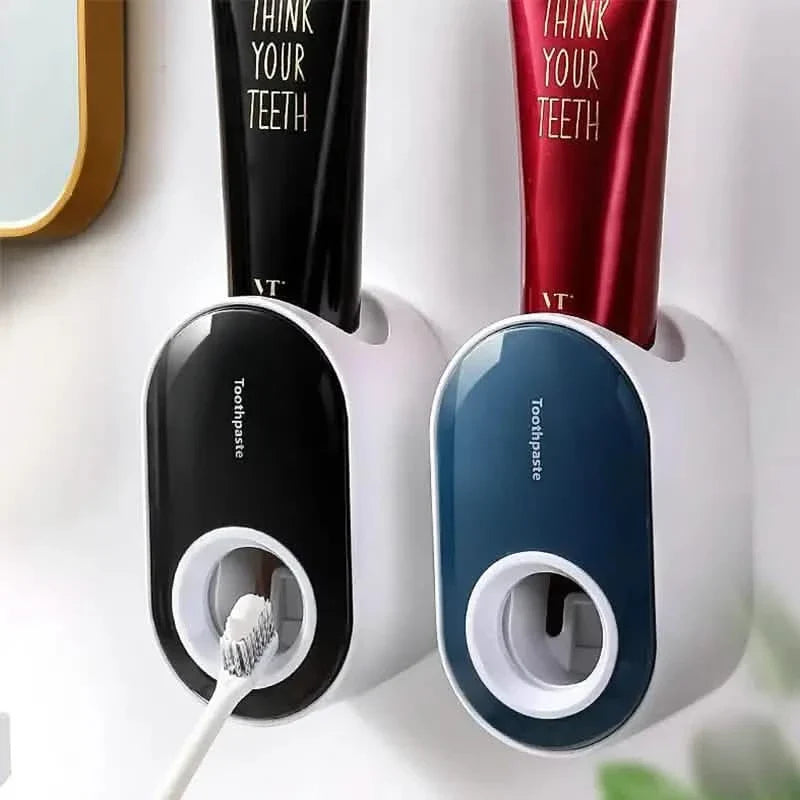 2-Pack:  Wall-Mounted Automatic Toothpaste Dispenser-2-Pack:  Wall-Mounted Automatic Toothpaste Dispenser