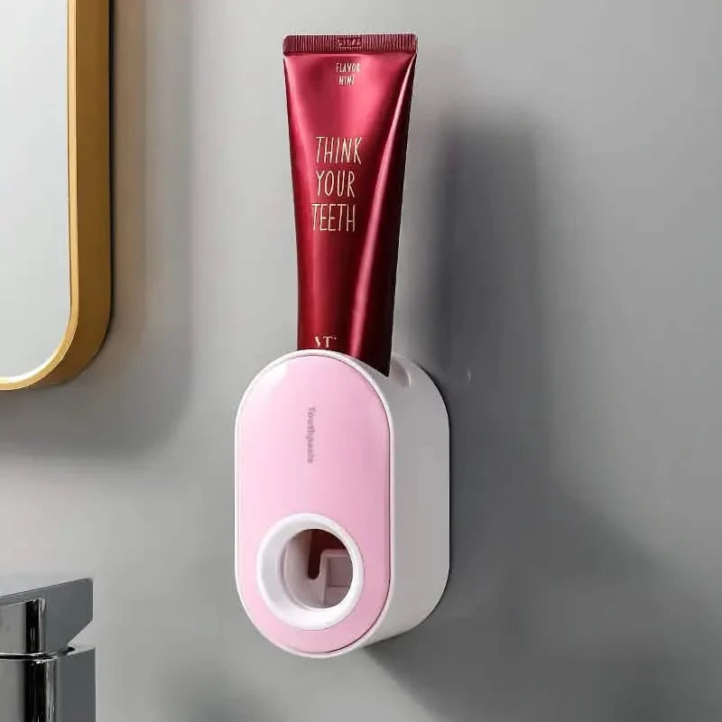 2-Pack:  Wall-Mounted Automatic Toothpaste Dispenser-2-Pack:  Wall-Mounted Automatic Toothpaste Dispenser