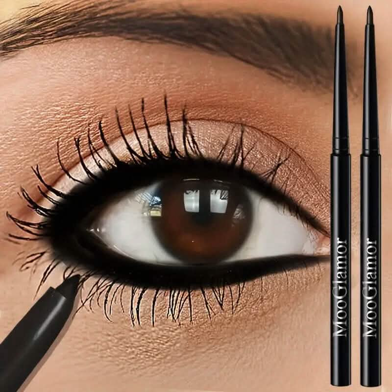 2-Pack: Waterproof Long-Lasting Eyeliner Pencil for Beginners-2-Pack: Waterproof Long-Lasting Eyeliner Pencil for Beginners