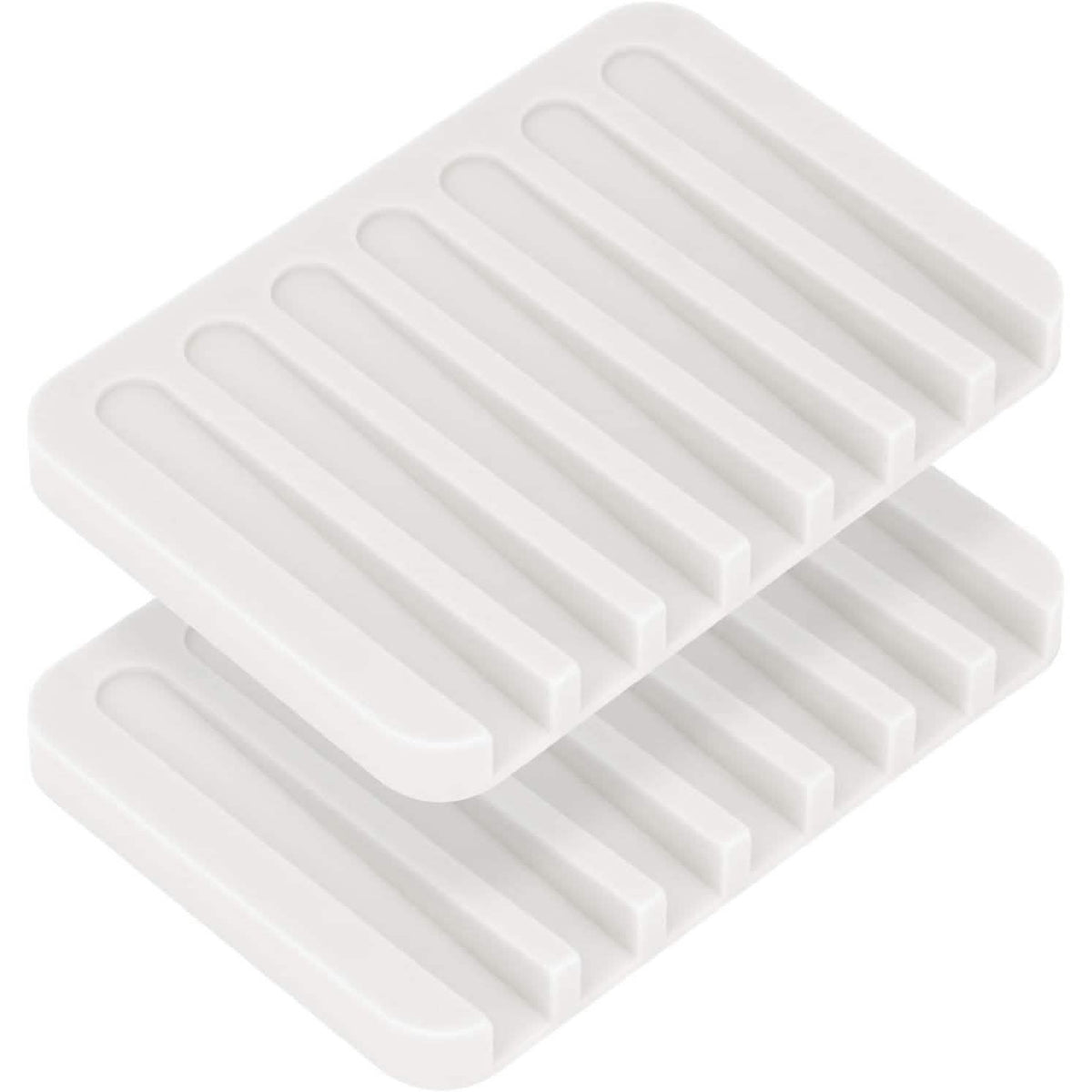2-Pack: Wooden Soap Tray-2-Pack: Wooden Soap Tray