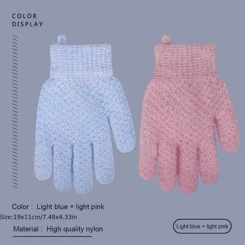 2-Pair: Exfoliating Bath Gloves-2-Pair: Exfoliating Bath Gloves