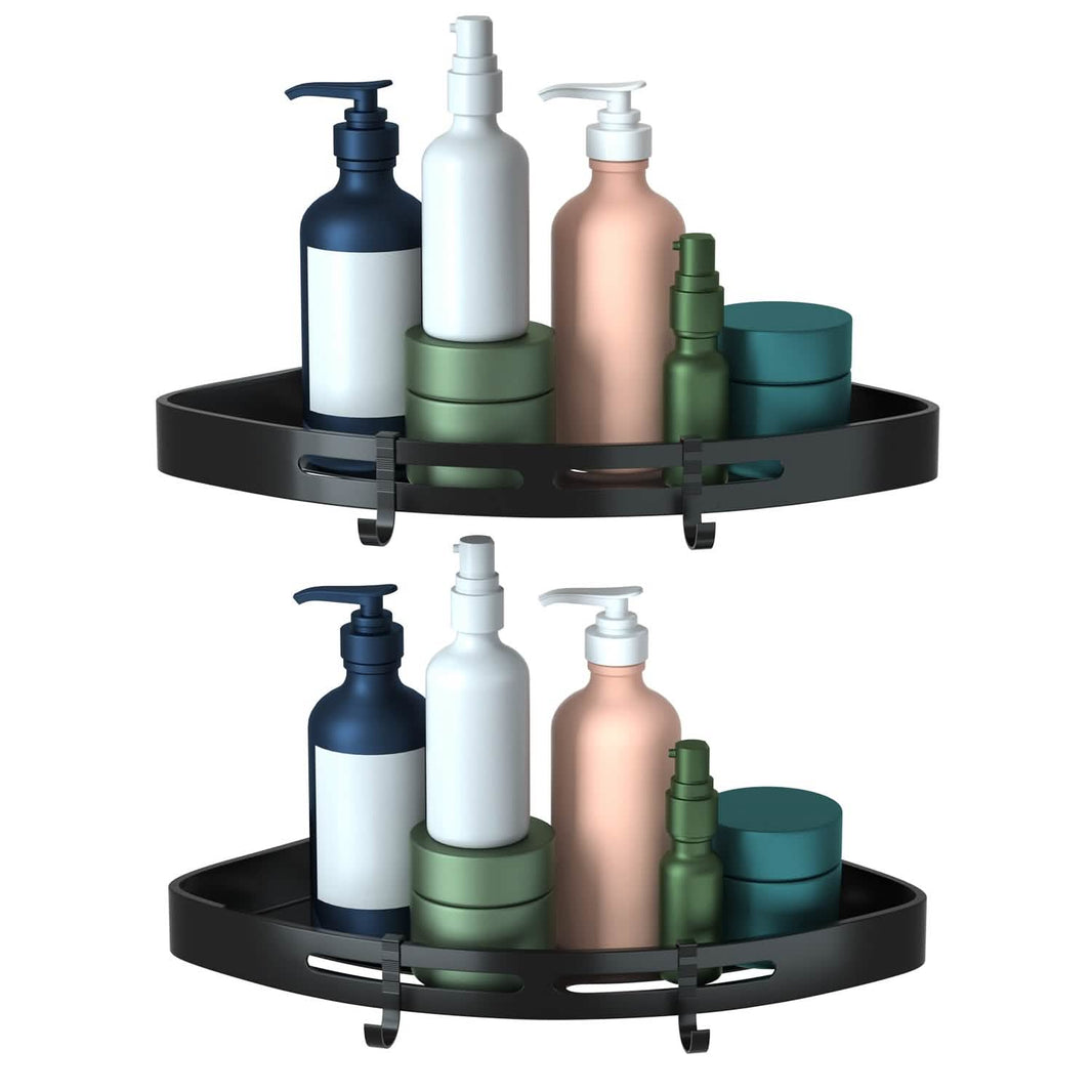 2-Piece: Corner Shower Caddy Shelf-2-Piece: Corner Shower Caddy Shelf