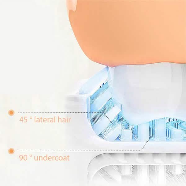 2-Piece: Manual Children's U-Shaped Toothbrush-2-Piece: Manual Children's U-Shaped Toothbrush