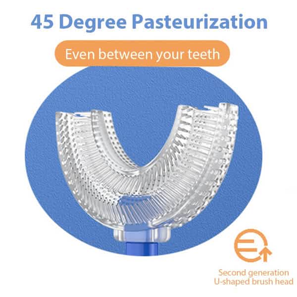 2-Piece: Manual Children's U-Shaped Toothbrush-2-Piece: Manual Children's U-Shaped Toothbrush
