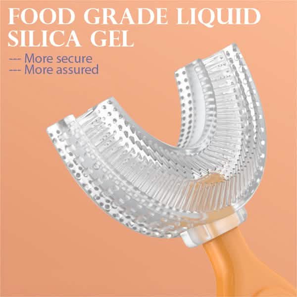 2-Piece: Manual Children's U-Shaped Toothbrush-2-Piece: Manual Children's U-Shaped Toothbrush