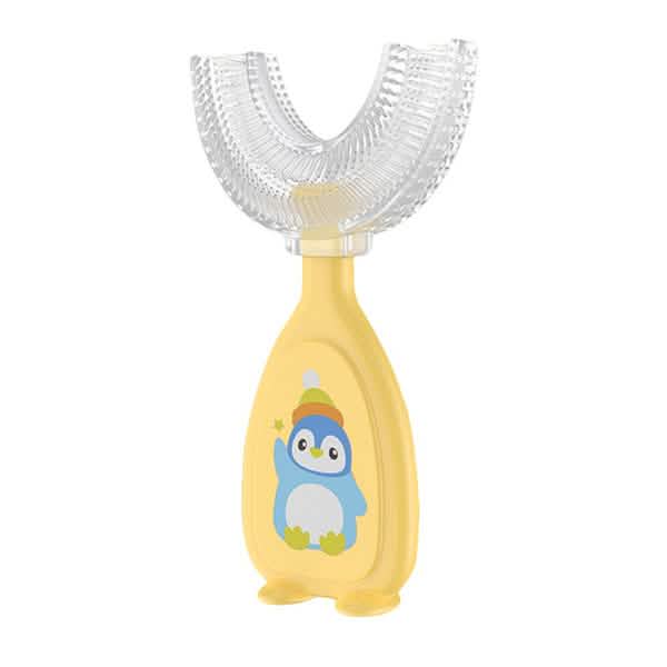 2-Piece: Manual Children's U-Shaped Toothbrush-2-Piece: Manual Children's U-Shaped Toothbrush