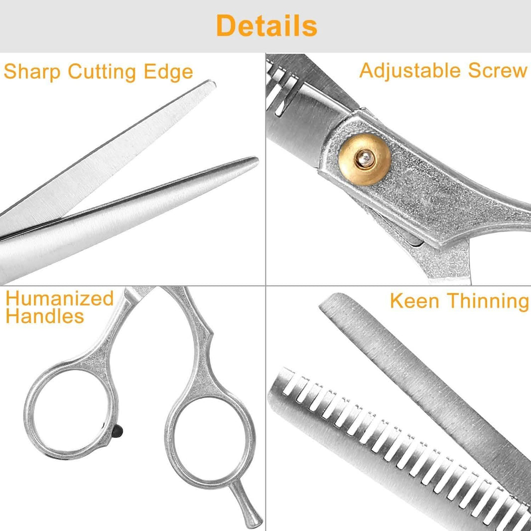 2-Piece: Professional Hair Cutting Scissors Set-2-Piece: Professional Hair Cutting Scissors Set
