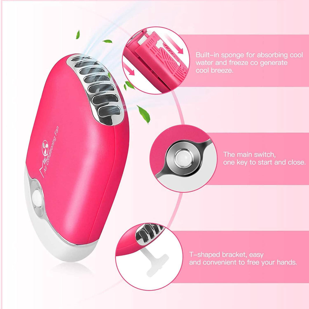 2-Piece: Rechargeable Handheld Mini Eyelash Fan-2-Piece: Rechargeable Handheld Mini Eyelash Fan