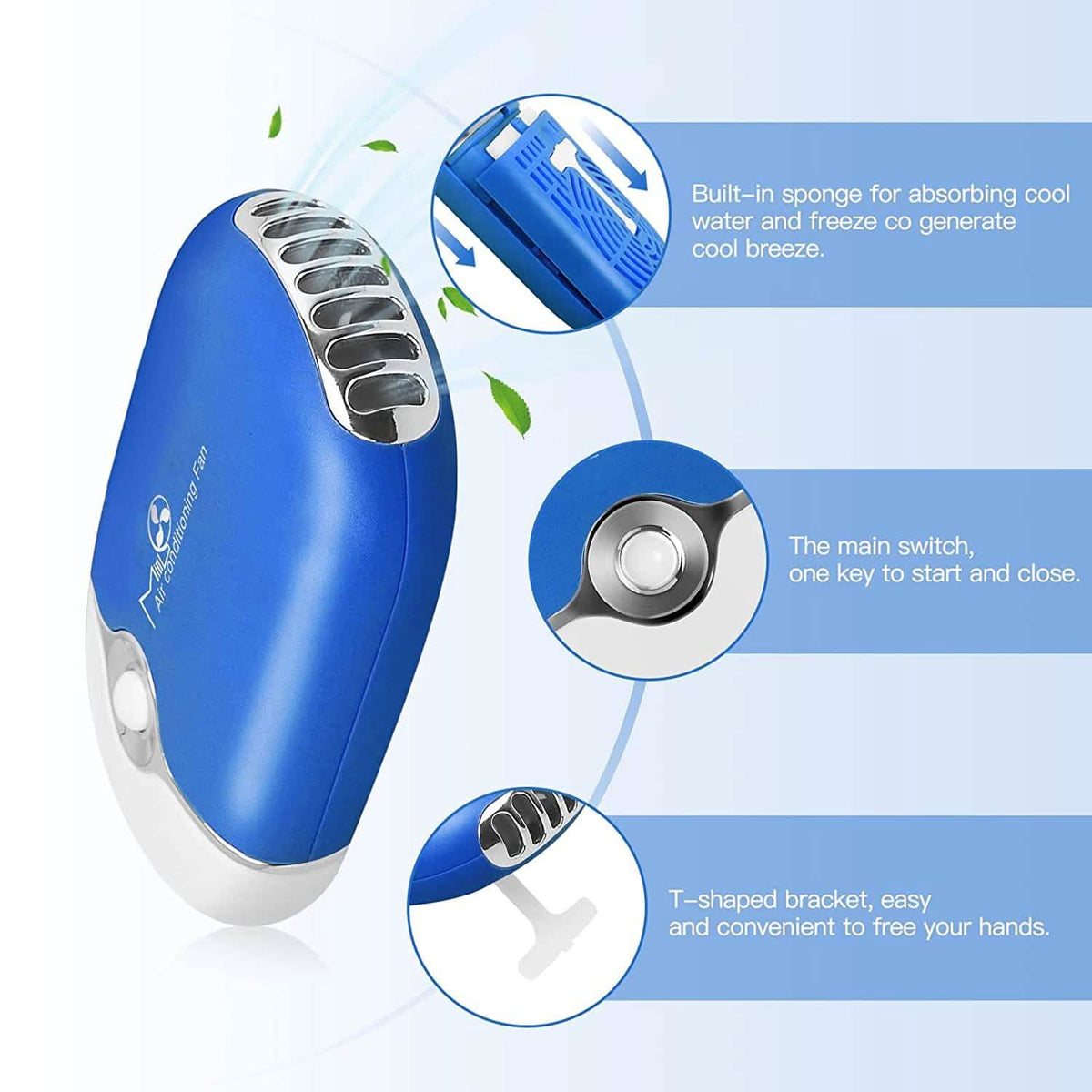 2-Piece: Rechargeable Handheld Mini Eyelash Fan-2-Piece: Rechargeable Handheld Mini Eyelash Fan