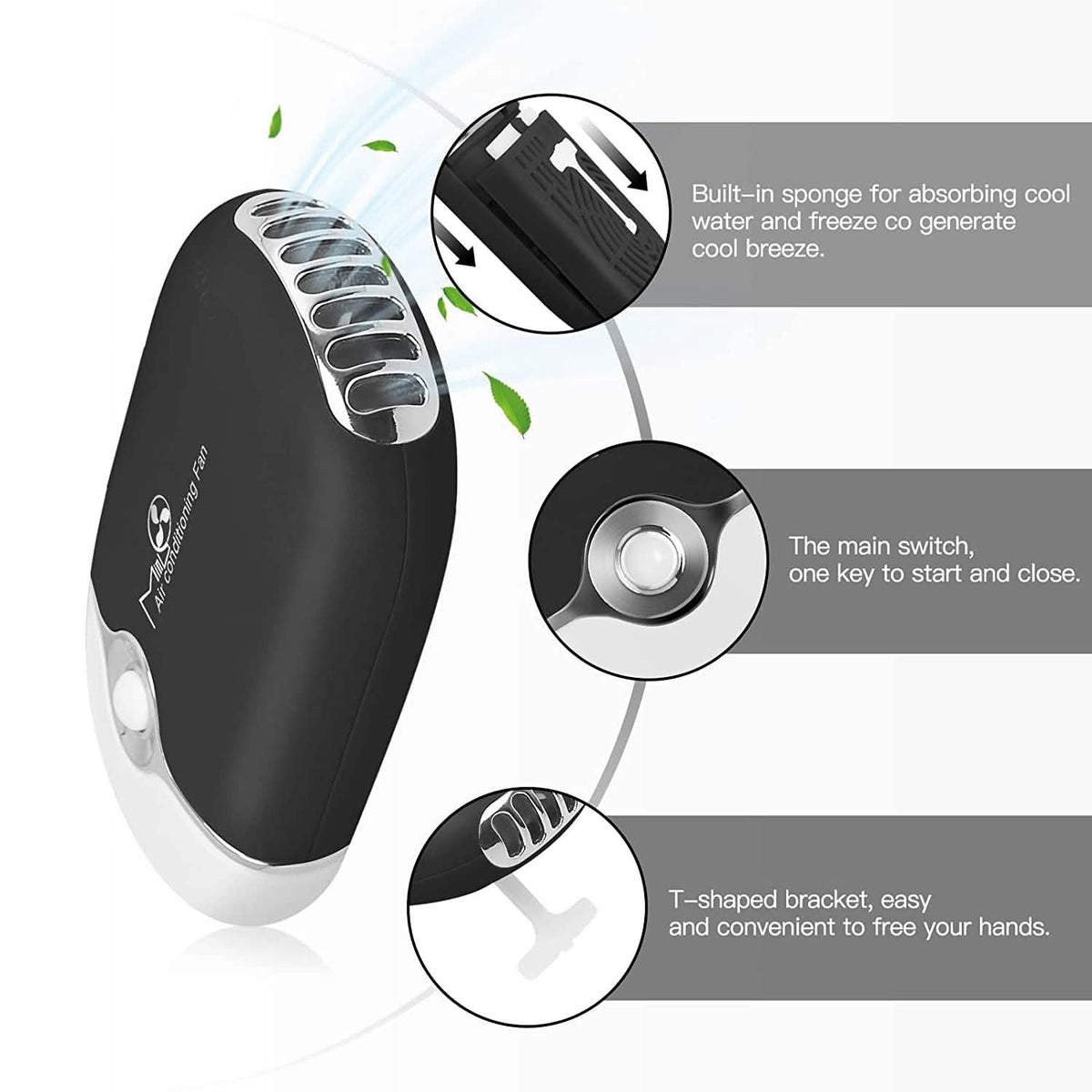 2-Piece: Rechargeable Handheld Mini Eyelash Fan-2-Piece: Rechargeable Handheld Mini Eyelash Fan