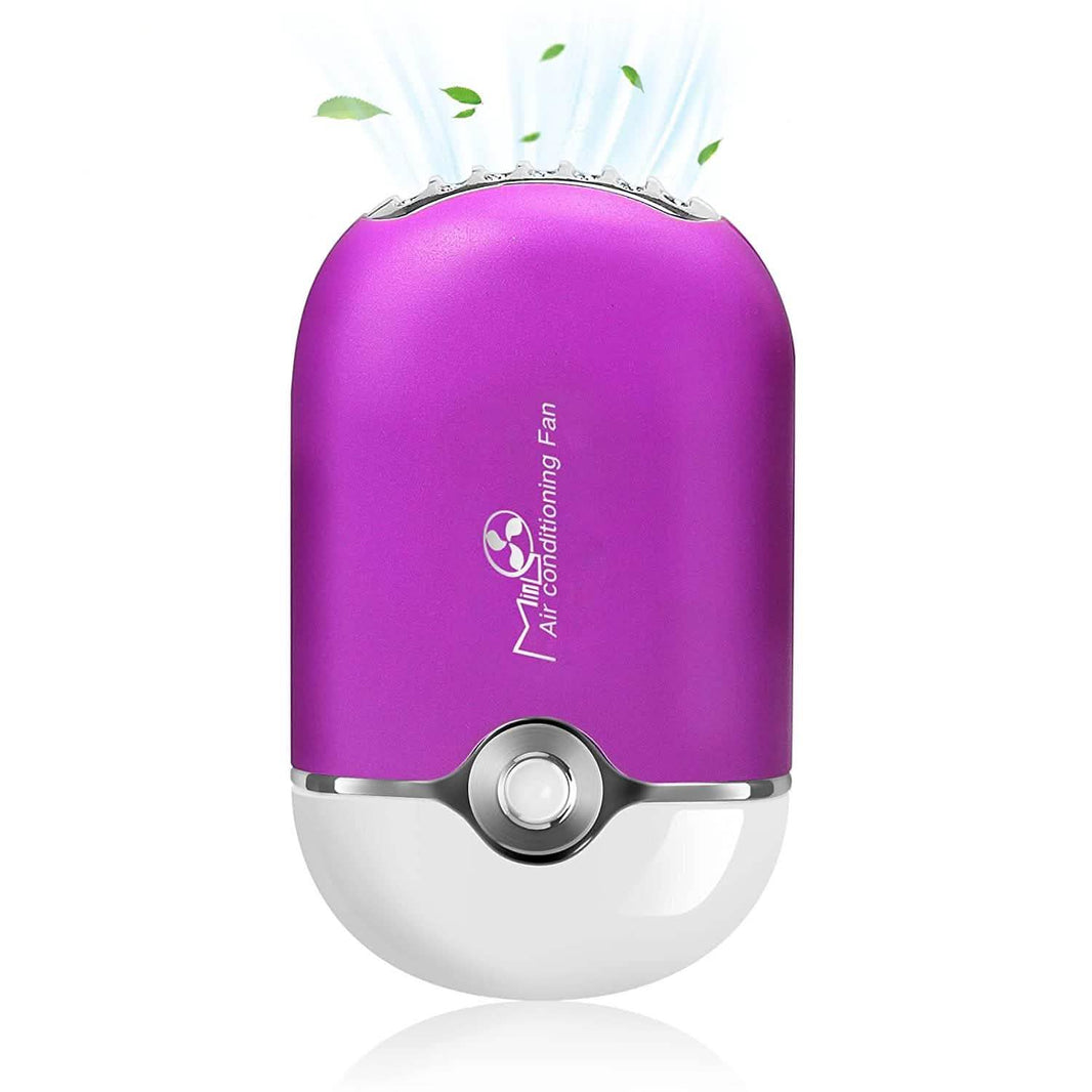 2-Piece: Rechargeable Handheld Mini Eyelash Fan-2-Piece: Rechargeable Handheld Mini Eyelash Fan