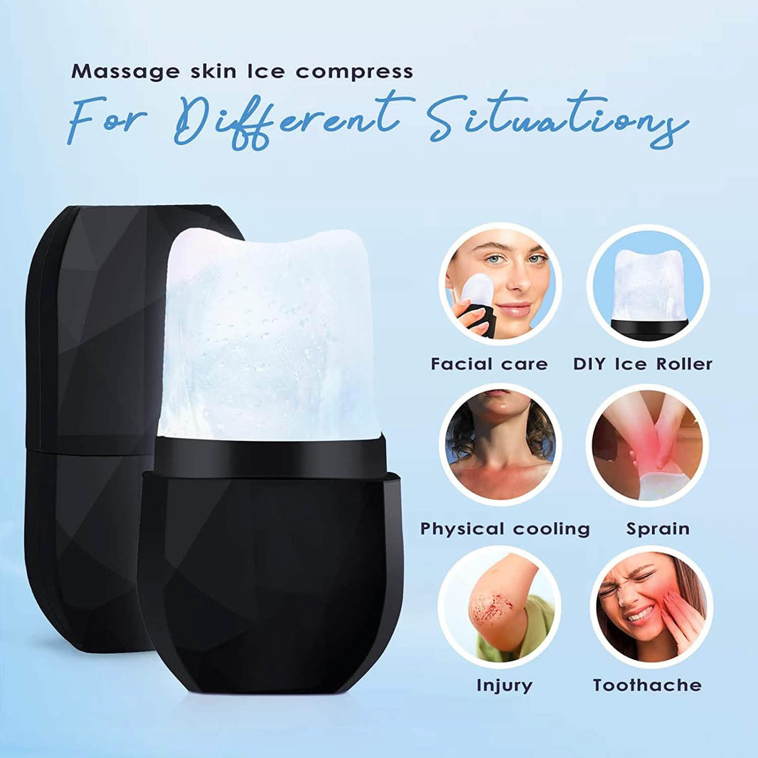 2-Pieces: Face and Eye Ice Roller Ice Cube Mold-2-Pieces: Face and Eye Ice Roller Ice Cube Mold