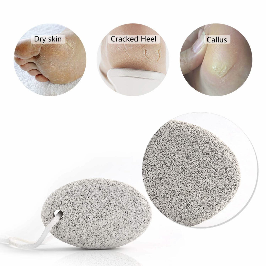 2-Pieces: Natural Pumice Stone-2-Pieces: Natural Pumice Stone
