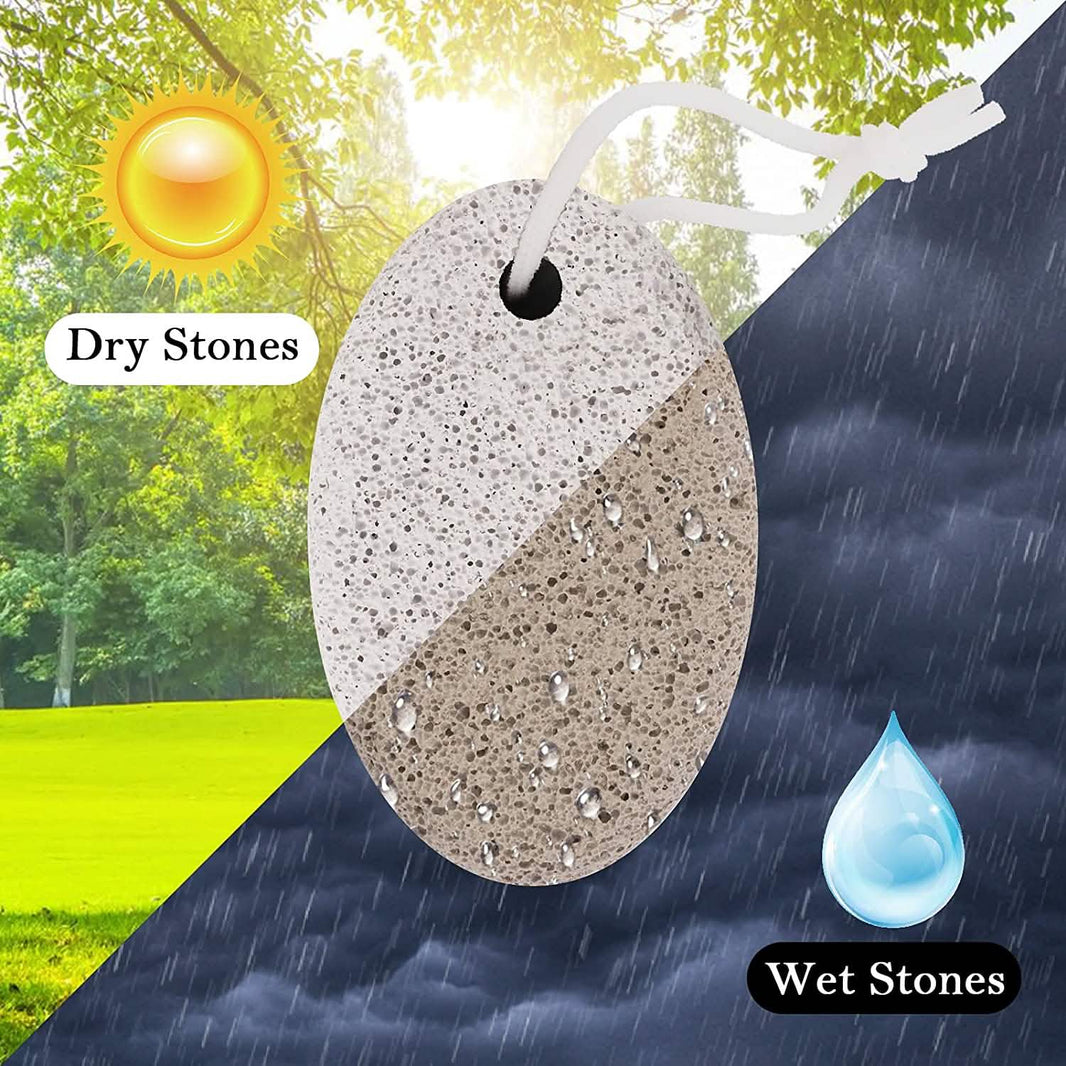 2-Pieces: Natural Pumice Stone-2-Pieces: Natural Pumice Stone