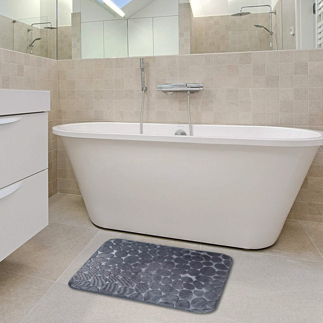 2-Pieces Set: Bathroom Rugs Luxury Flannel Non-Slip-2-Pieces Set: Bathroom Rugs Luxury Flannel Non-Slip