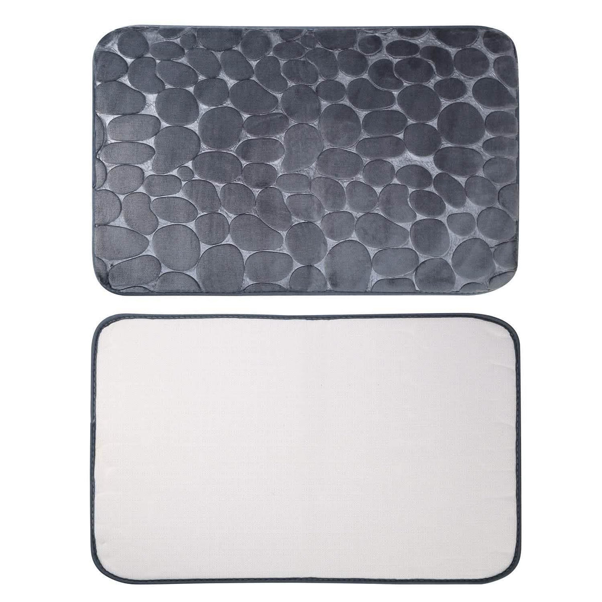 2-Pieces Set: Bathroom Rugs Luxury Flannel Non-Slip-2-Pieces Set: Bathroom Rugs Luxury Flannel Non-Slip
