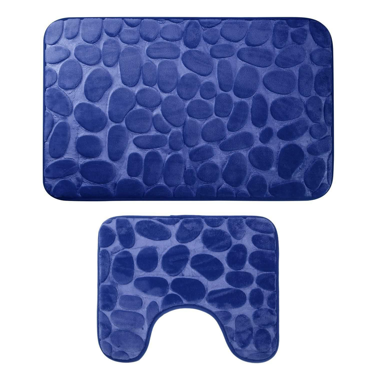 2-Pieces Set: Bathroom Rugs Luxury Flannel Non-Slip-2-Pieces Set: Bathroom Rugs Luxury Flannel Non-Slip