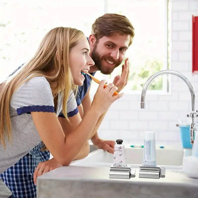 2-Pieces: Stainless Steel Toothpaste Squeezer-2-Pieces: Stainless Steel Toothpaste Squeezer