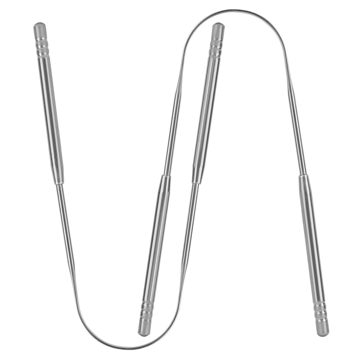2-Pieces: Tongue Scraper Cleaner Stainless Steel-2-Pieces: Tongue Scraper Cleaner Stainless Steel
