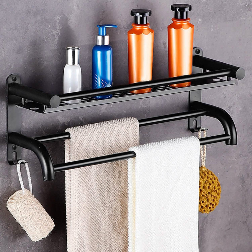 2-Tier Wall Mounted Towel Rack-2-Tier Wall Mounted Towel Rack