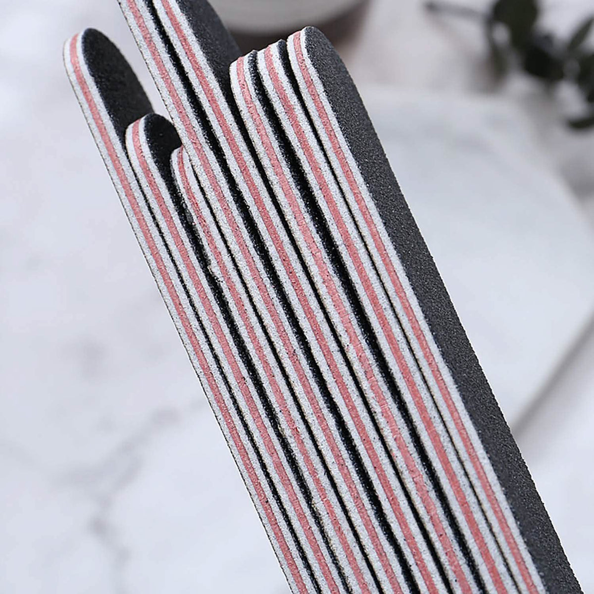 20-Pack: Professional Double Sided 100/180 Grit Nail Files-20-Pack: Professional Double Sided 100/180 Grit Nail Files