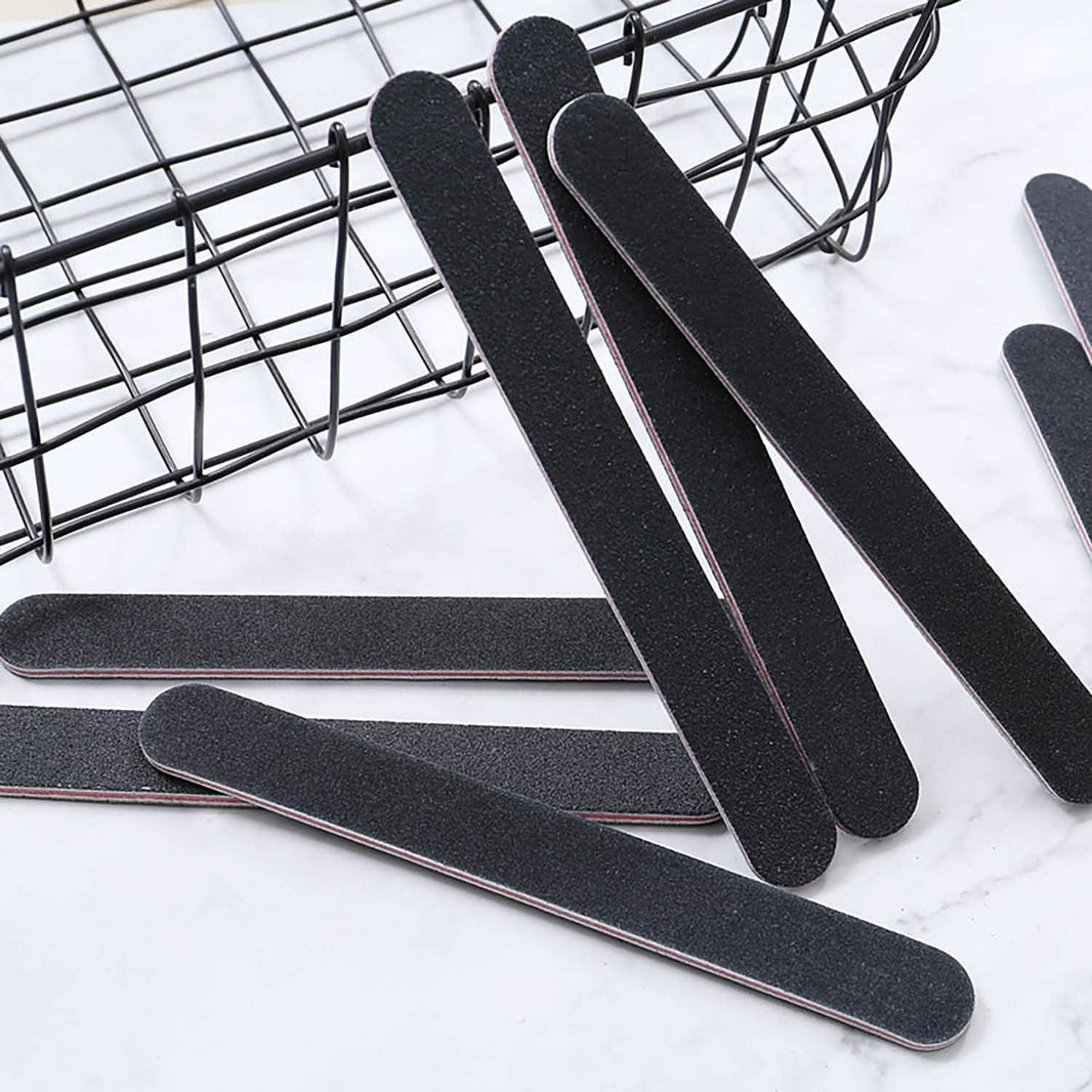 20-Pack: Professional Double Sided 100/180 Grit Nail Files-20-Pack: Professional Double Sided 100/180 Grit Nail Files
