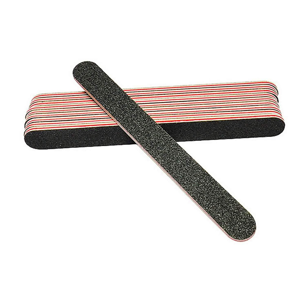 20-Pack: Professional Double Sided 100/180 Grit Nail Files-20-Pack: Professional Double Sided 100/180 Grit Nail Files