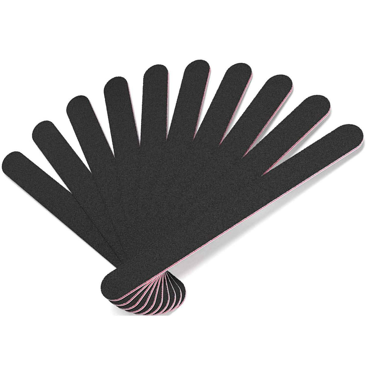 20-Pack: Professional Double Sided 100/180 Grit Nail Files-20-Pack: Professional Double Sided 100/180 Grit Nail Files