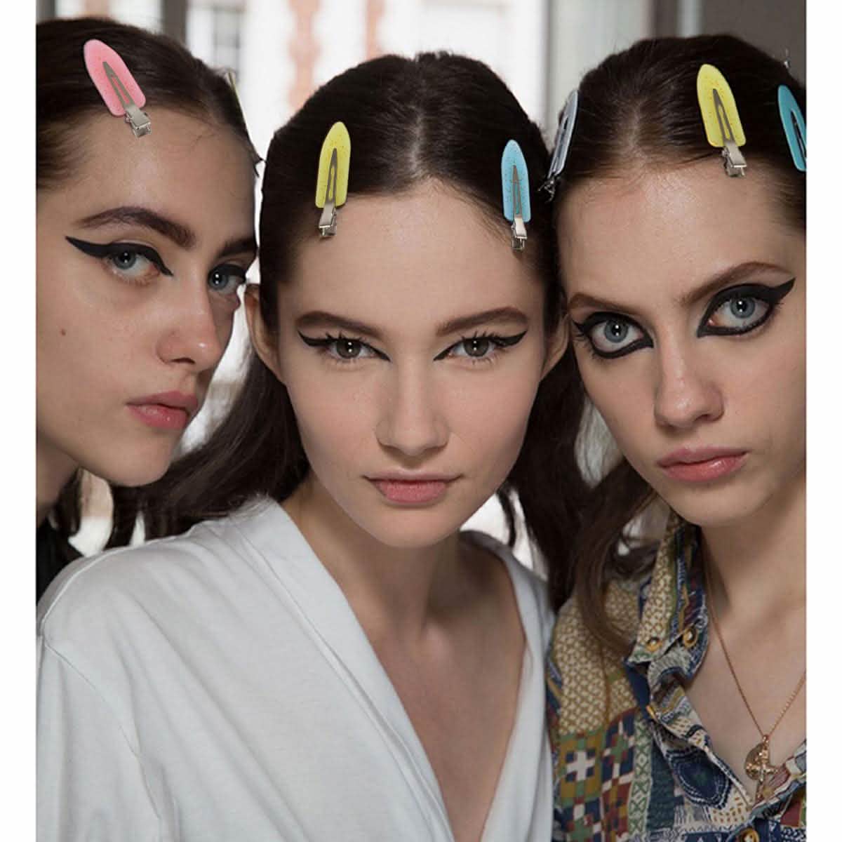 20-Piece: No Bend Hair Clips for Makeup Application-20-Piece: No Bend Hair Clips for Makeup Application