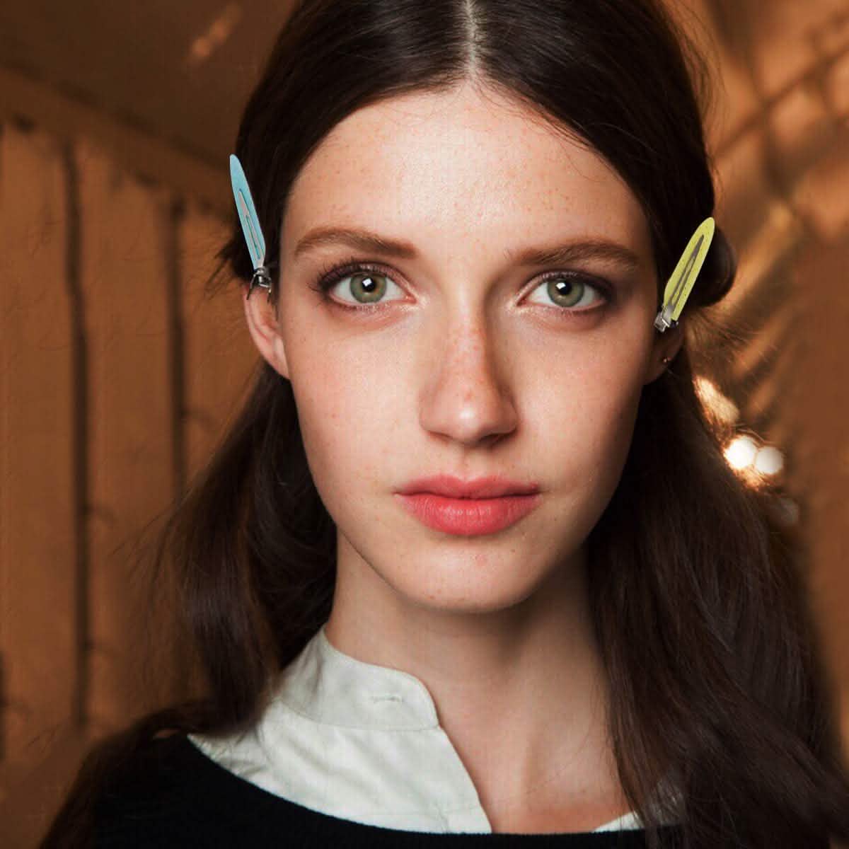 20-Piece: No Bend Hair Clips for Makeup Application-20-Piece: No Bend Hair Clips for Makeup Application