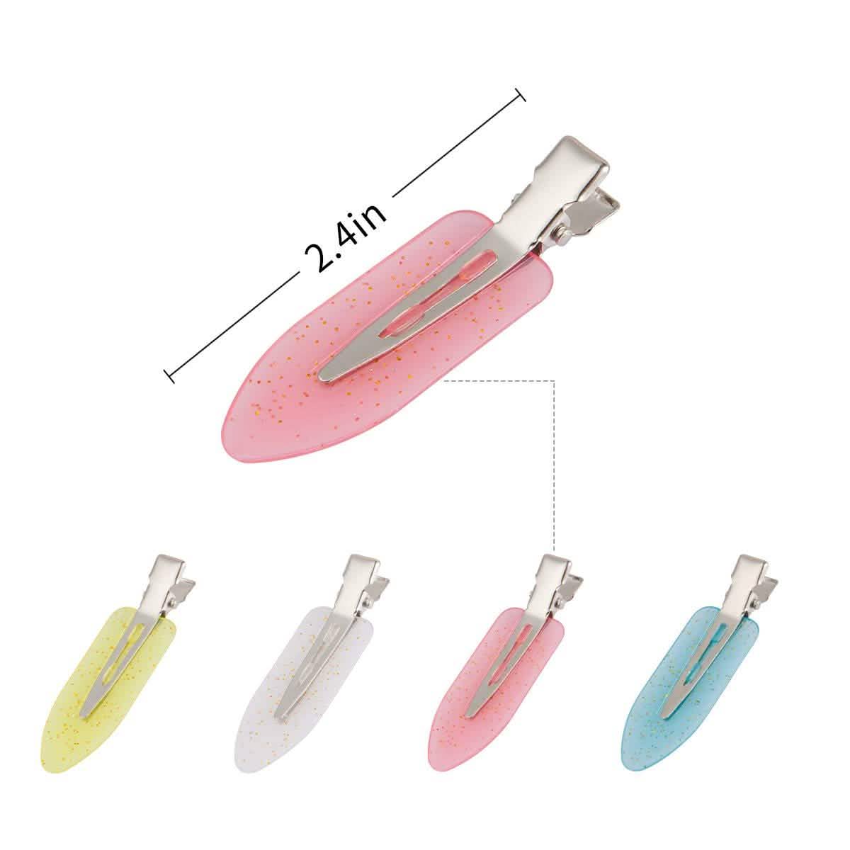 20-Piece: No Bend Hair Clips for Makeup Application-20-Piece: No Bend Hair Clips for Makeup Application