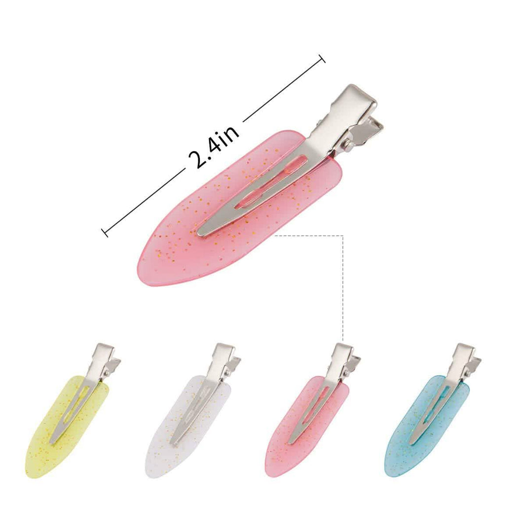 20-Piece: No Bend Hair Clips for Makeup Application-20-Piece: No Bend Hair Clips for Makeup Application