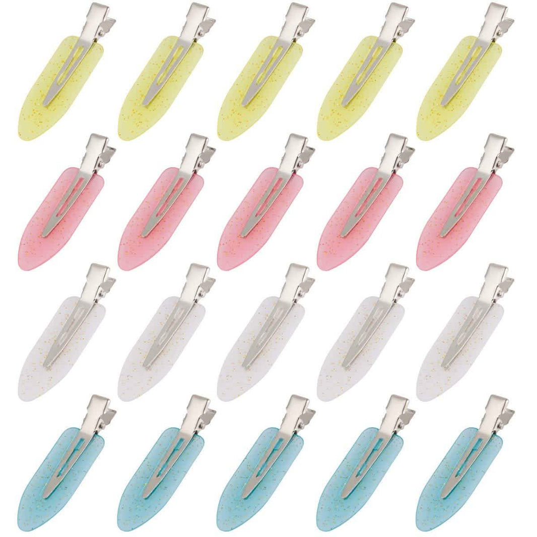20-Piece: No Bend Hair Clips for Makeup Application-20-Piece: No Bend Hair Clips for Makeup Application