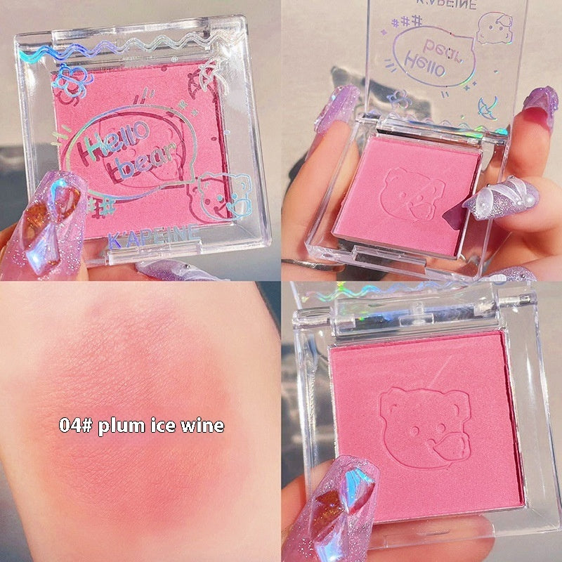 Monochrome Blush Matte Natural Makeup-35c3038837279919d330f44085bb3455