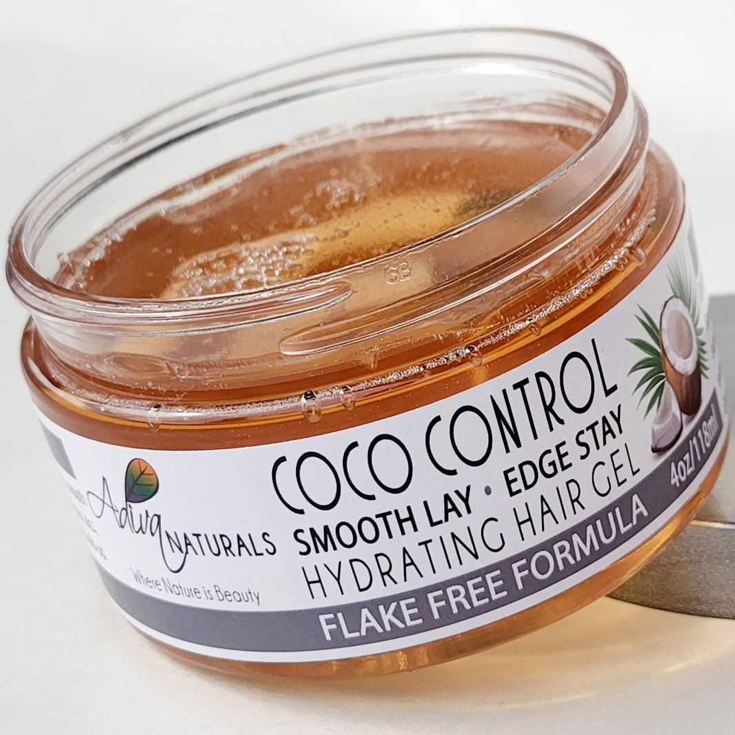 Coco Control 'Smooth Lay-Edge Stay' Hydrating Hair Gel 1oz-Coco Control 'Smooth Lay-Edge Stay' Hydrating Hair Gel 1oz