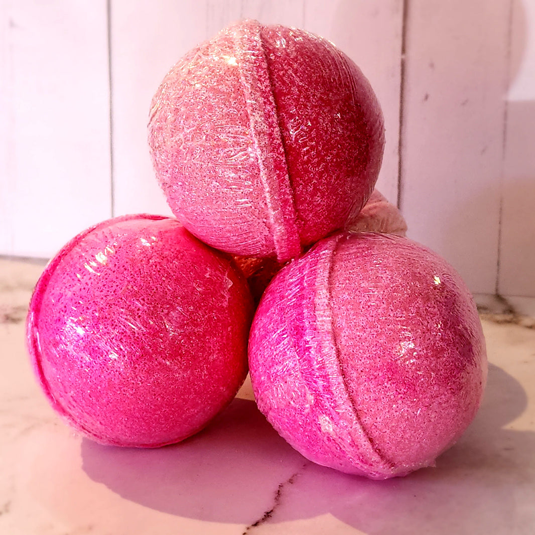 Relax + Restore Soak Bomb – Da' Pink Sugar-Relax + Restore Soak Bomb – Da' Pink Sugar