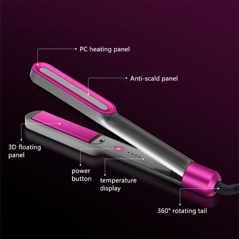 Warm curling hair straightener-209ea64971b559f4a5d23c2765aab895