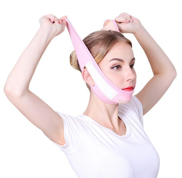 Face Slim V-Line Lift Up Mask Cheek Chin Neck Slimming Thin Belt Strap Beauty Delicate Facial Thin Face Mask Slimming Bandage-6d43d45b342f89fad8e7ccd62e87880e
